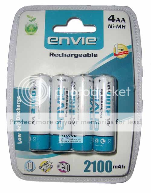 2100 mah 4 AA Rechargeable Batteries mAh NiMh Toys Camera Nickel Metal